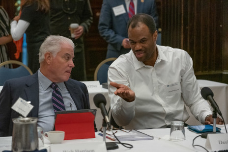 Walt Harrison (left), David Robinson