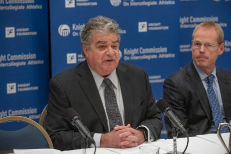 Rick Legon, AGB (left), Dave Schnase, NCAA