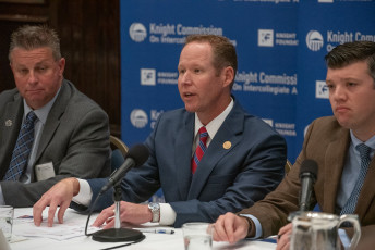 From left: Tom Cantrell, Davis Whitfield, Dan Schuster