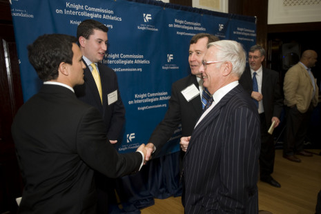 Former student-athletes and Knight Commission members