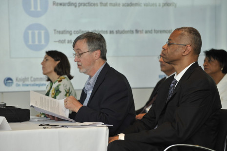 Len Elmore (foreground)