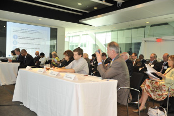 audience at report release