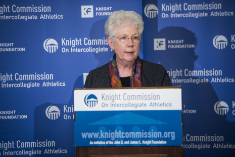 Carol Cartwright, co-chair, Knight Commission on Intercollegiate Athletics