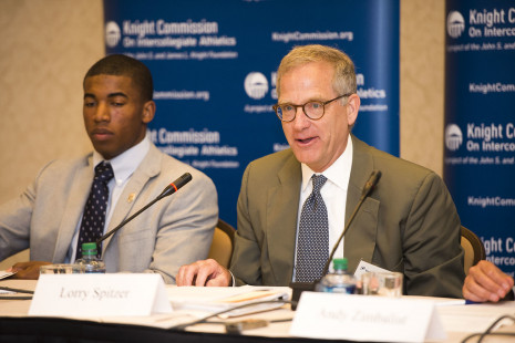 Kendall Spencer (left), A.L. (Lorry) Spitzer