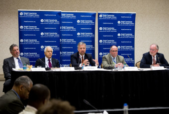 From left: Jeffrey Blattner, Ronald Katz, Matthew Mitten, Brian Porto, Jack Swarbrick