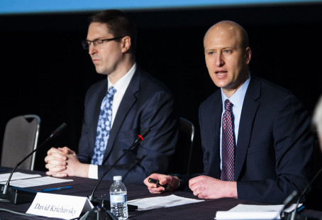 Garth Glissman (left), David Krichavsky