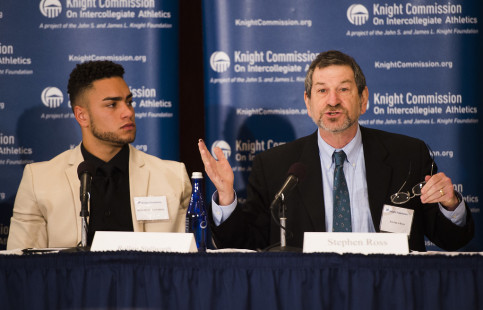 Rollins Stallworth (left), Stephen Ross