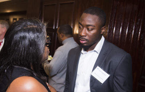 Sonja Steptoe (left), Marcus Lattimore