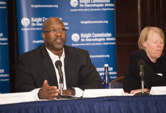 Kevin Glover (left), Lori Runksmeier (right)