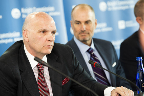 Phil Martelli (left), Jay Bilas