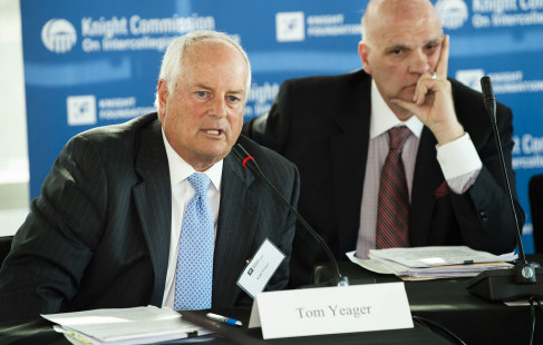 Tom Yeager (left), Phil Martelli