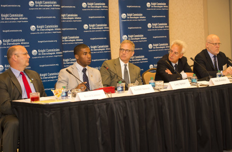 From left: Kevin Lennon, Kendall Spencer, A.L. (Lorry) Spitzer, Andrew Zimbalist, Doug Allen