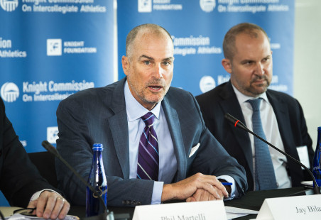 Jay Bilas (left), Jon Fetterolf