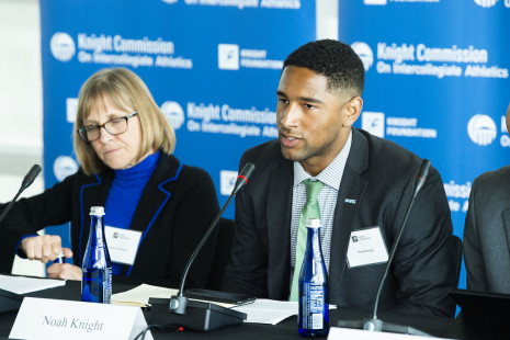 Rhonda Hatcher (left), Noah Knight
